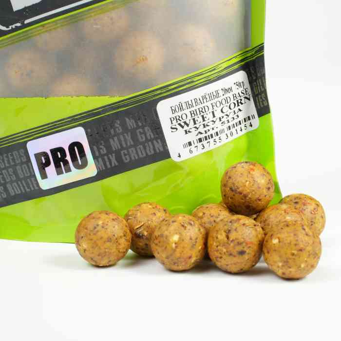 Бойлы варёные кукуруза PRO BIRD FOOD д15 мм