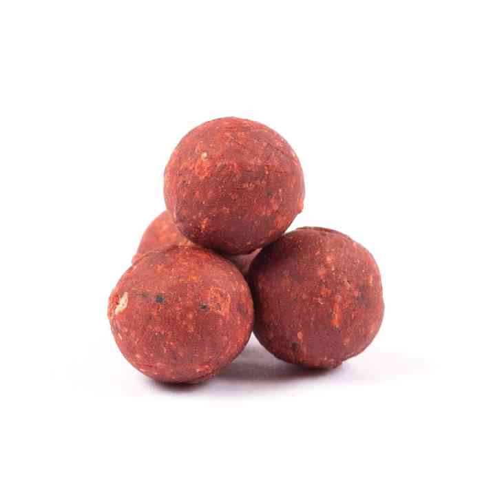 Насадочные бойлы MINENKO CRAB & CHILLI 14мм (пылящие)