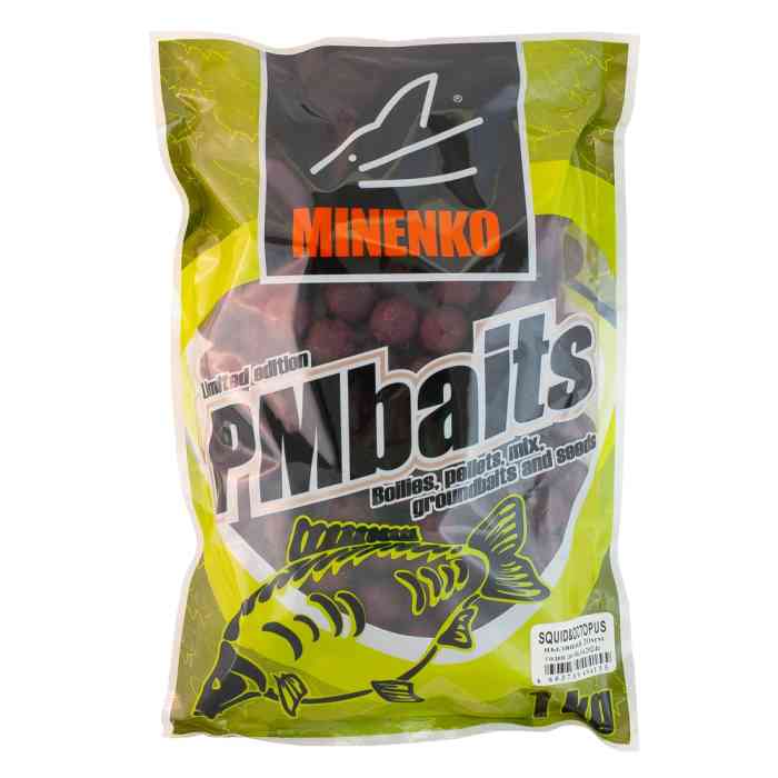 Бойлы пылящие MINENKO Squid & Octopus 24мм (1кг)