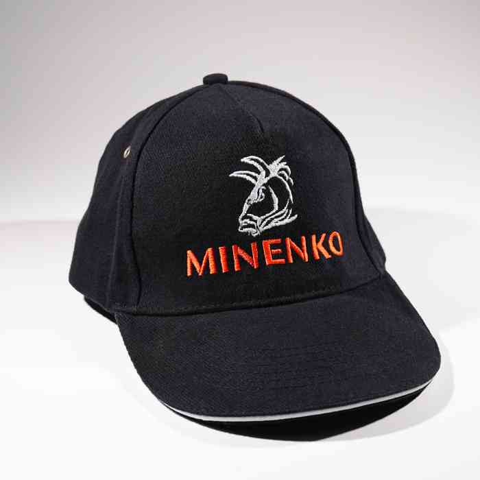 Кепка MINENKO Black classic new