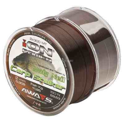Леска карповая Awa'S ION POWER CRAIG NEIL CARP STALKER 0.286мм
