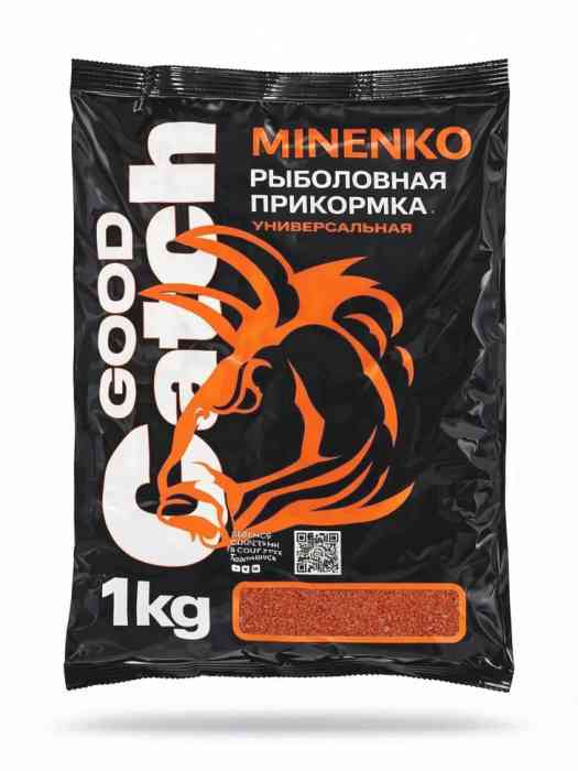 Прикормка MINENKO Good Catch (1 кг) Клубника