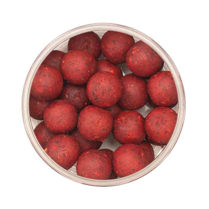 Насадочные бойлы MINENKO RED SPICE 20мм (варёные)