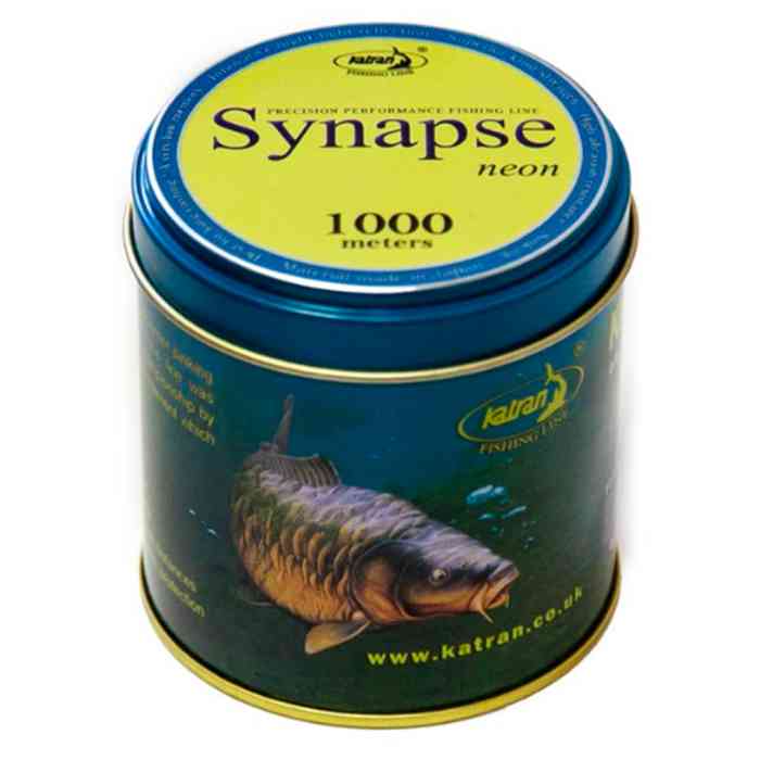 Леска Katran Synapse Neon 0.286 мм (жёлтая)