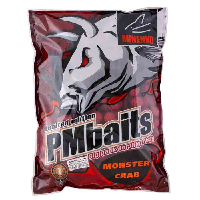 Бойлы пылящие MINENKO Monster Crab 20мм (3кг)