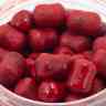 Купить Насадочные DUMBELLS бойлы MINENKO STRAWBERRY 14x20мм (в дипе)